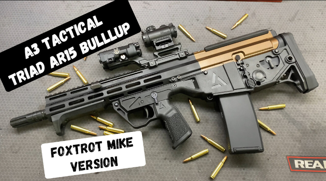 I can’t shoot it! A3 Tactical TRIAD Bullpup AR15 Chassis