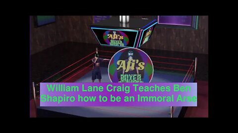 William Lane Craig Teaches Ben Shapiro to be EVIL. Christian Immorality. Afi's Boxer Shorts