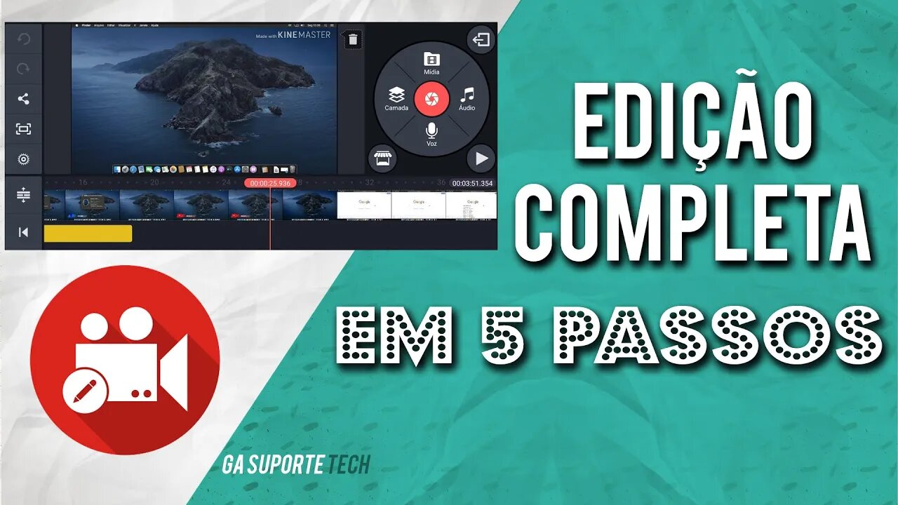 Como EDITAR VÍDEO pelo Celular em 5 Passos SIMPLES [Guia Completo Iniciantes]