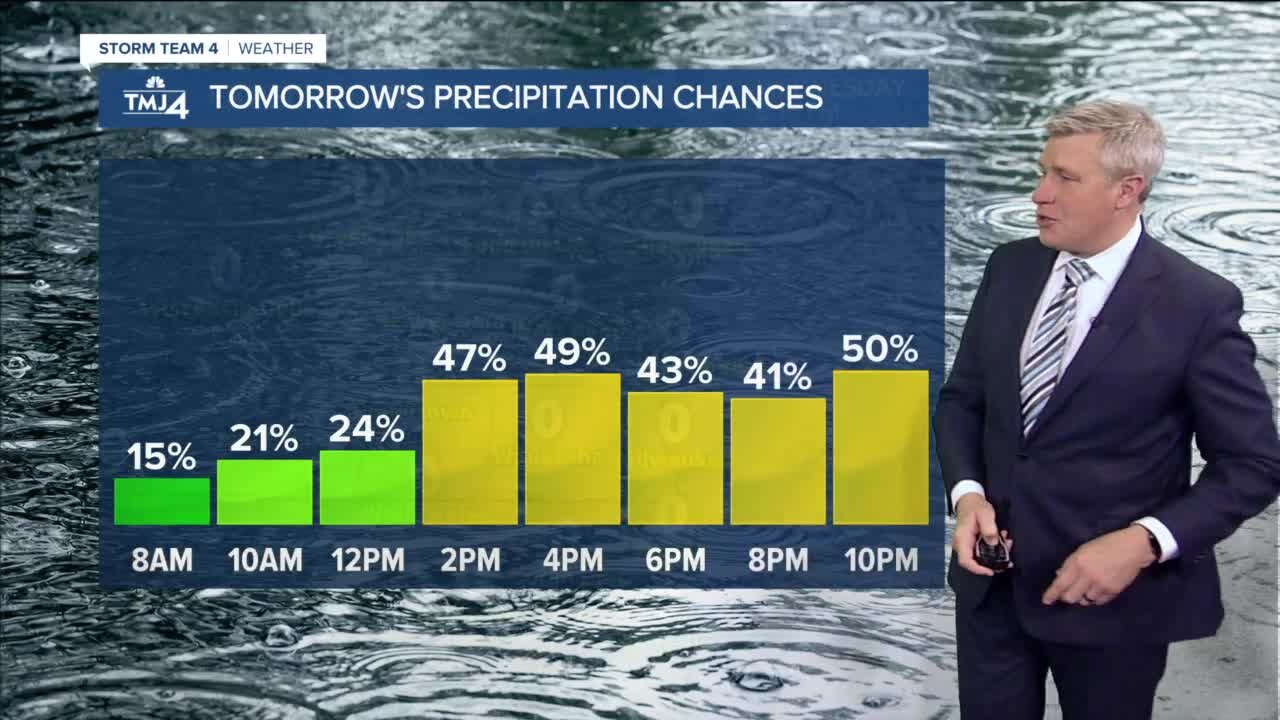 Rainy April weather continues Wednesday evening