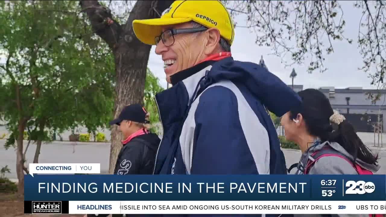 Bakersfield Marathon runner finds his medicine in the pavement