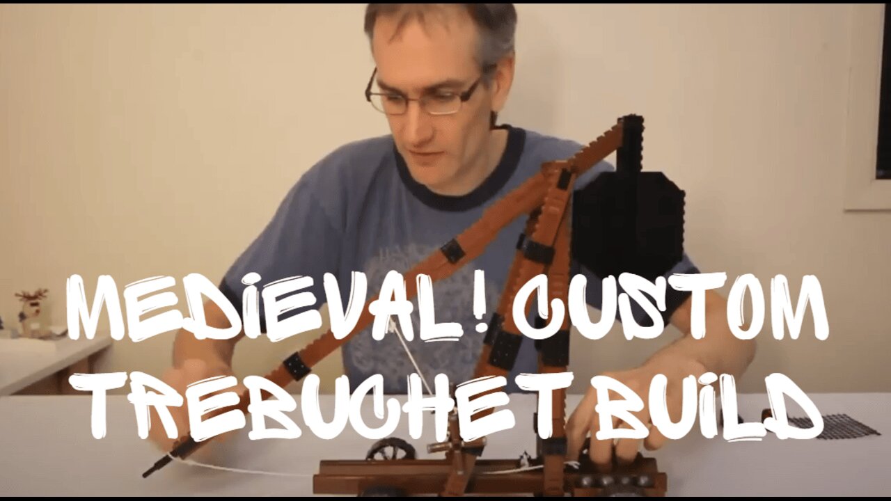 LEGO Meets Medieval! Custom Trebuchet Build You Have to See!