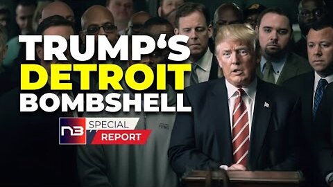 TRUMP’S DETROIT BOMBSHELL LEAVES GOP STUNNED, BIDEN BLINDSIDED