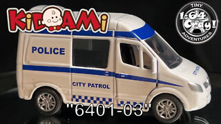 "6401-03" Police City Patrol in White- Model by KIDAMI