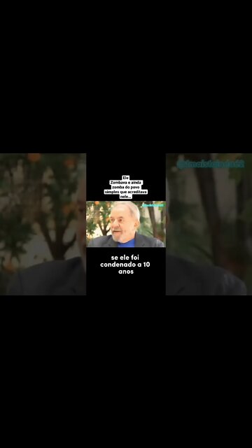 Como nunca será normal pra mim o Lula após tudo que fez, ser candidato à Presidência…