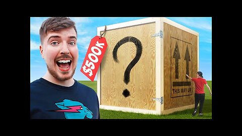 I Bought The World's Largest Mystery Box! ($500,000)