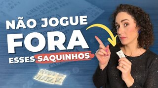 Por que você NÃO DEVE JOGAR FORA os Saquinhos de Sílica Gel - Veja o Que Eles Podem Fazer Por Você!