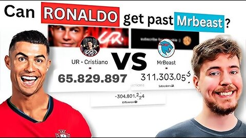 MrBeast And Cristiano Ronaldo