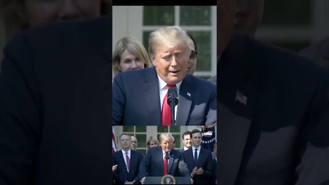 Trump: I Will Not Say It Today #Shorts