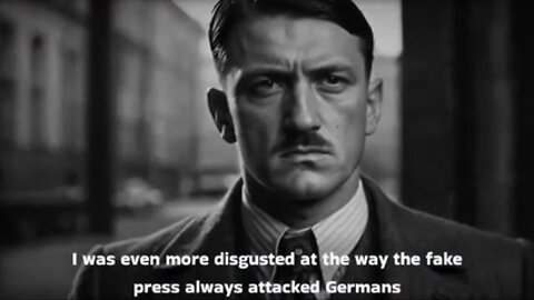 When Hitler began to notice and Hate... A.I. Translated into English.