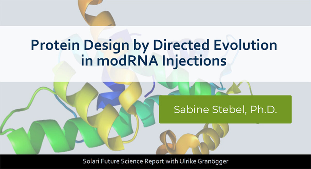 Special Report: Future Science Series: Protein Design by Directed Evolution in modRNA Injections