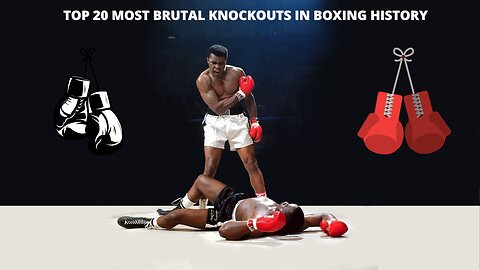 TOP 20 MOST BRUTAL KNOCKOUTS IN BOXING HISTORY