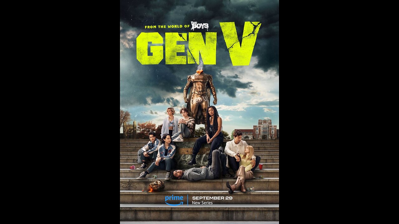 GEN V - OFFICIAL TRAILER - (2023) #primevideo #superheroes #amazonprime #theboys #spinoff