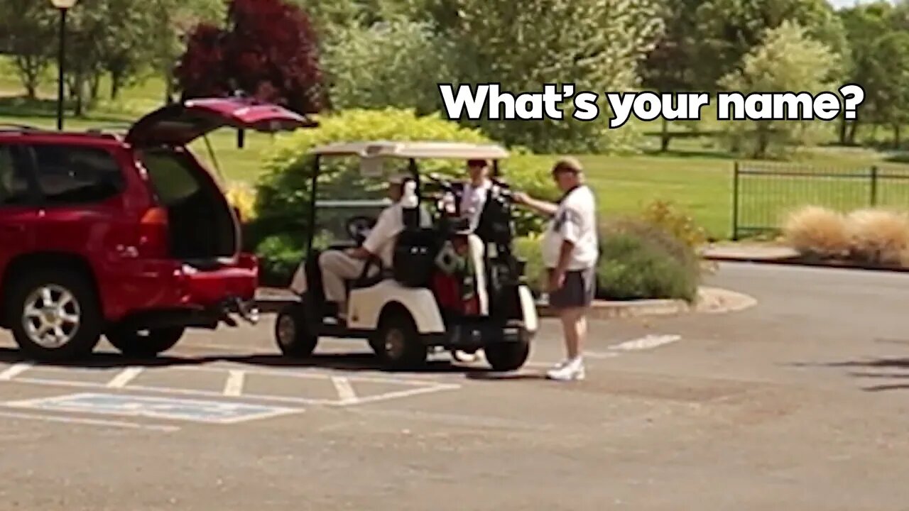 Fake Golf Instructor Prank