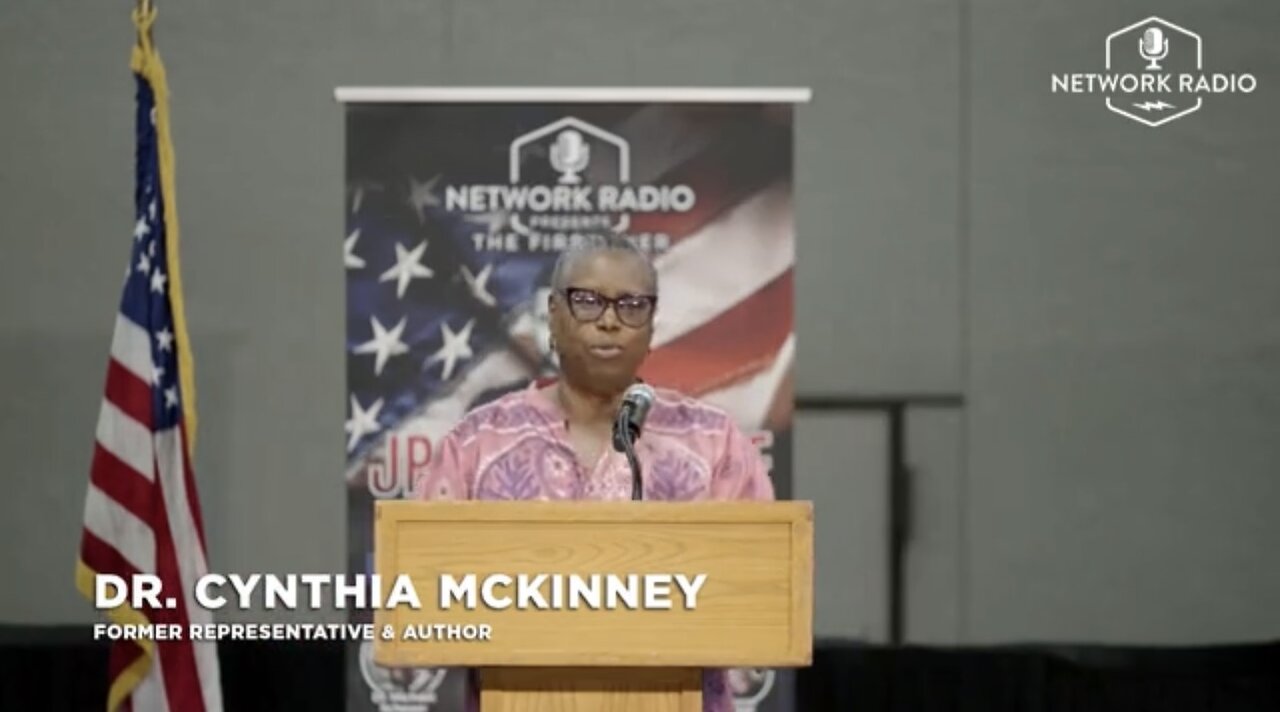 JP Jewish Problem Speaker Dr. Cynthia McKinney