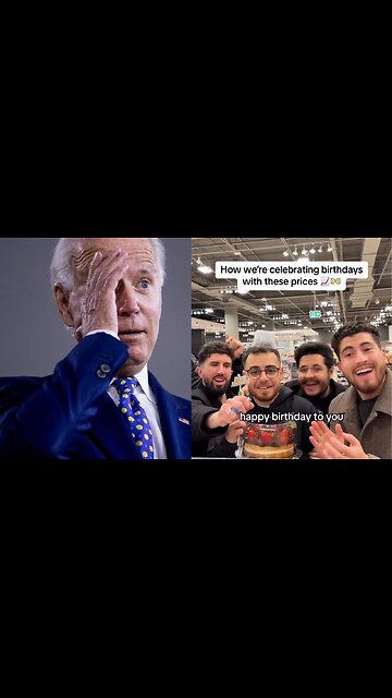 Budget Birthday 2024🥳Build Back Birthdays With Sleepy Joe Biden