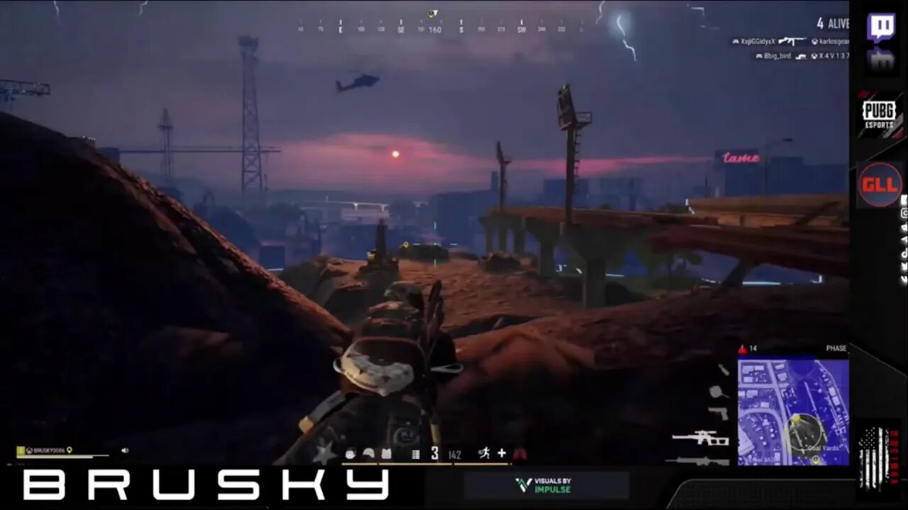 Halo and PUBG with Brusky