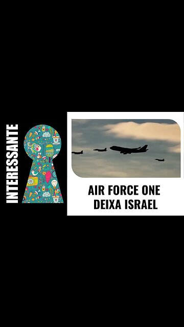 AIR FORCE ONE DEIXA ISRAEL