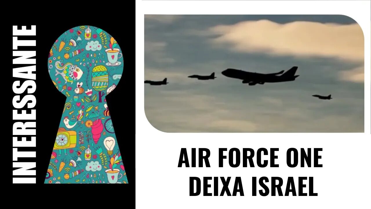 AIR FORCE ONE DEIXA ISRAEL