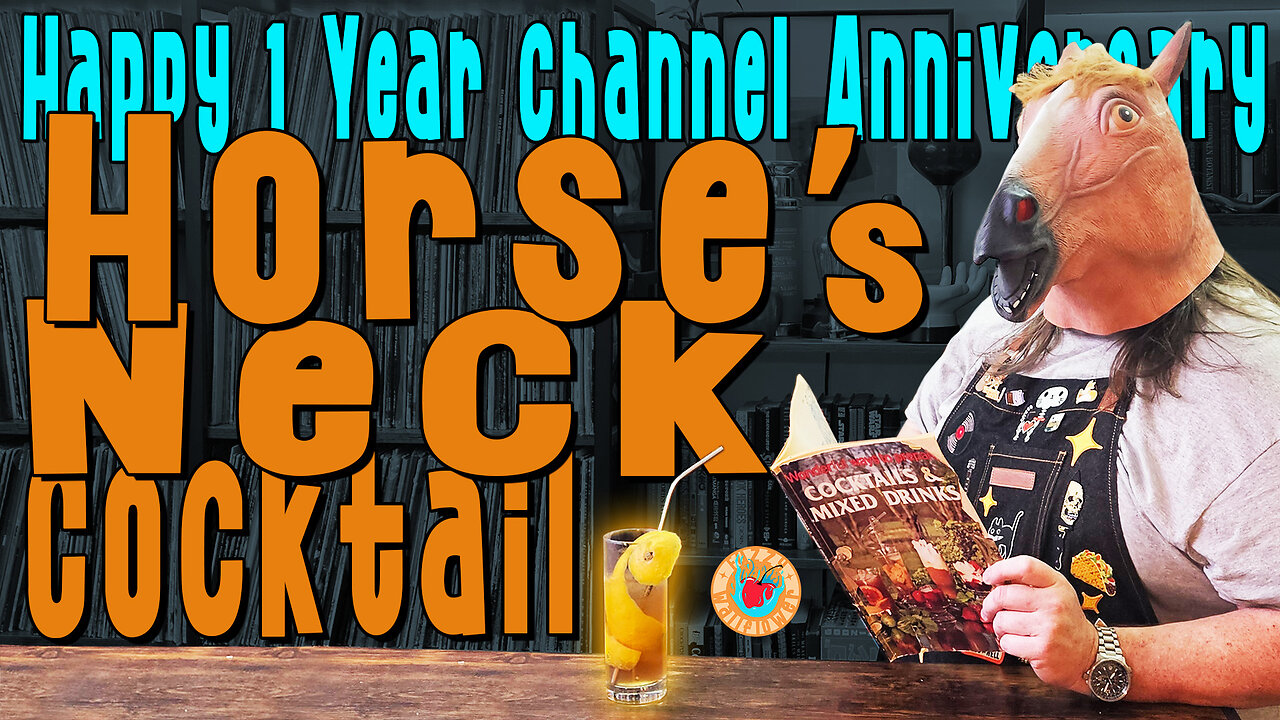 Celebrate the Channel's 1 year anniversary with the drink that started it all: Horse's Neck Cocktail