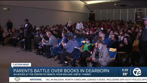 Parents battle over books in Dearborn