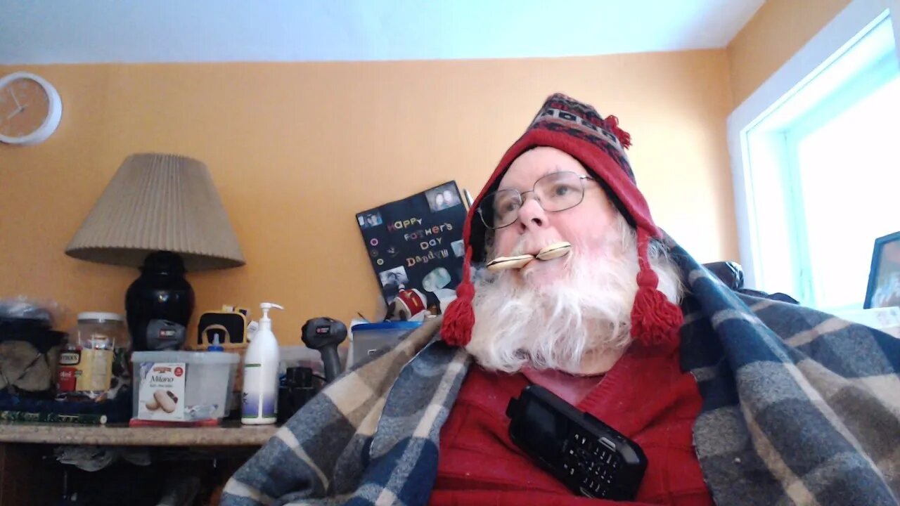 Santa is Tired after so many visits last night