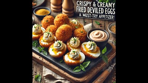 Crispy & Creamy Fried Deviled Eggs Recipe: A Must-Try Appetizer!