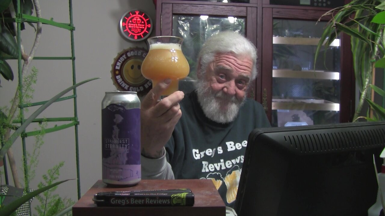 Beer Review # 4721 The Veil Brewing Co Strangest Eternity Double IPA