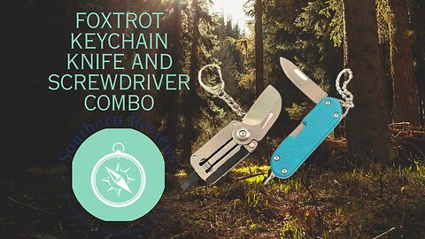 Keychain Knife with Screwdriver - Foxtrot Products