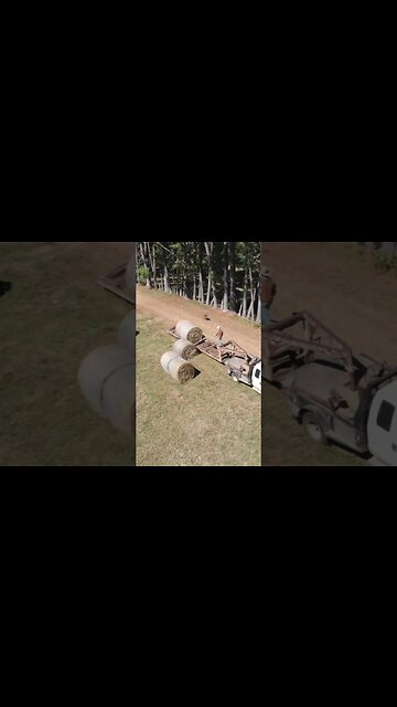 Haulin’ hay home for winter! #cow #hay #cattle #farm #farmlife #ranch #ranchlife #beef #cattlefarm