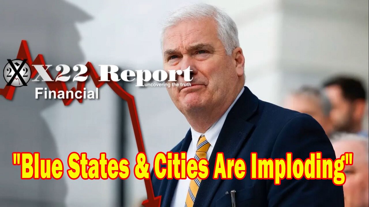 X22 Report - Blue States And Cities Are Imploding, Bill Has Now Been Introduced To Block [CBDC]