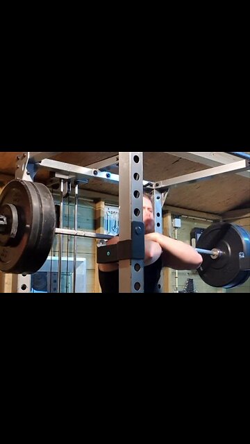 3x10 85 Kgs Front Squat. Last Set.