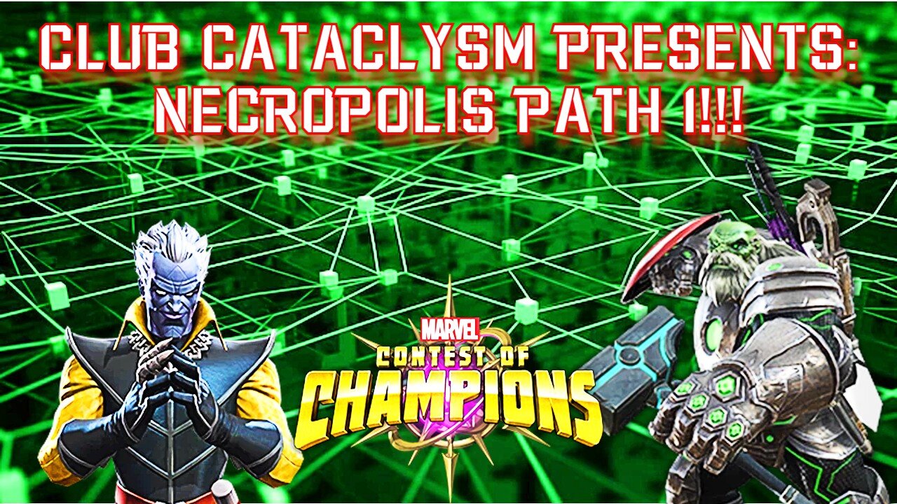 Necropolis Path 1 & Rewards Opening Live!!! @Club Cataclysm!!! #mcoc #contestofchampions