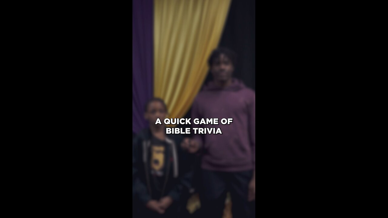 Quick Game Of Bible Trivia! What Was Your Score?