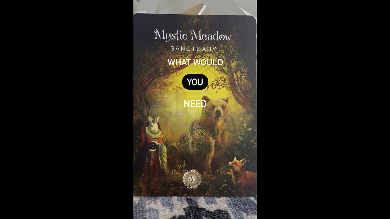 ORACLE MESSAGE (for you) Sacred Forest deck by Denise Linn #oracle #tarotary #dailycard #allsigns