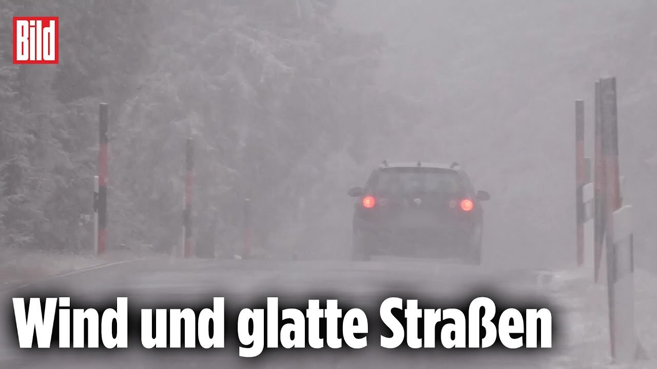 Wintereinbruch im Erzgebirge: Schneetreiben, Glätte und eisige Temperaturen auf dem Fichtelberg!