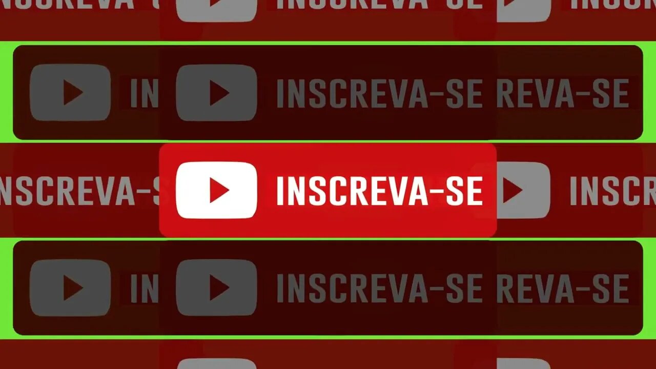 Chroma key botão inscreva-se green screen