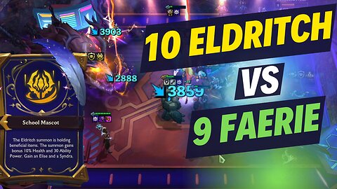 TFT Perfect comeback with 10 ELDRITCH ❗️❗️❗️ 🤯