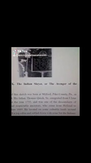 Tom Quick the Indian Slayer