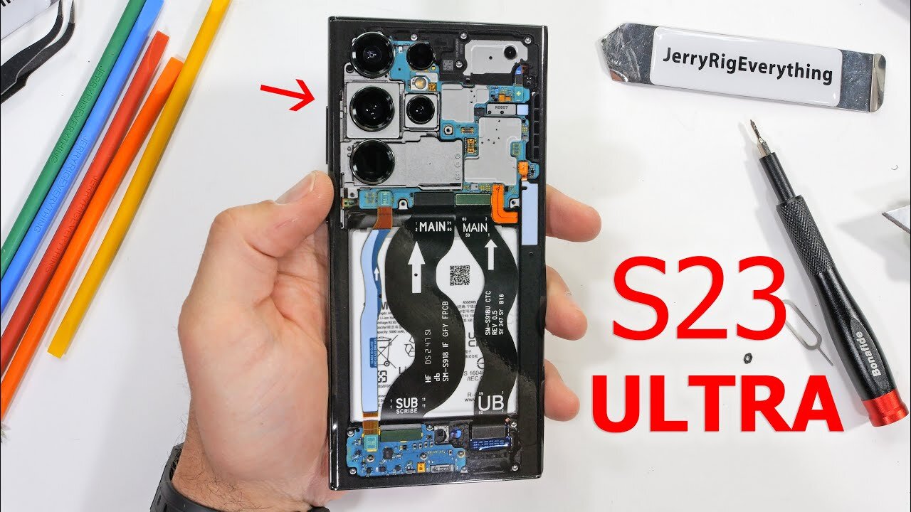 I waited 8 years for this Galaxy S23 Ultra Teardown...