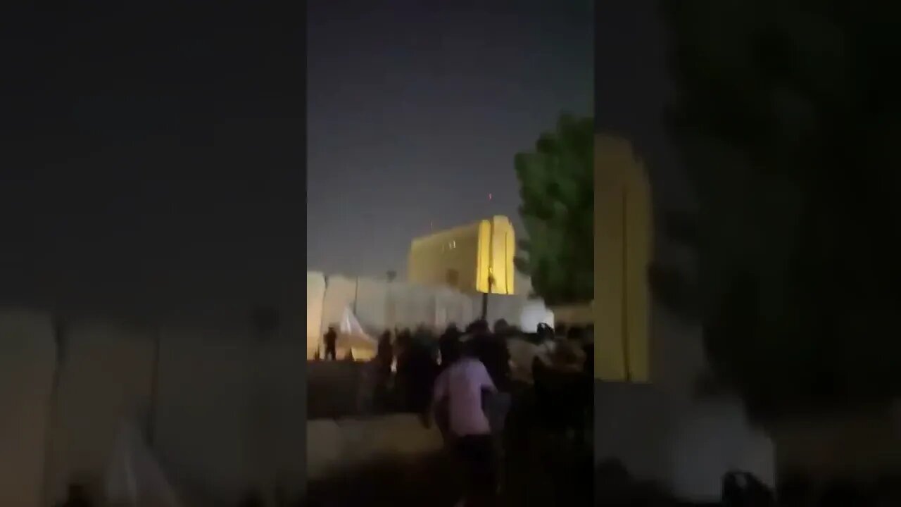 Video inside the International Zone/Green Zone in Baghdad