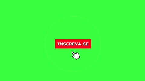 Chroma key botão inscreva-se green screen