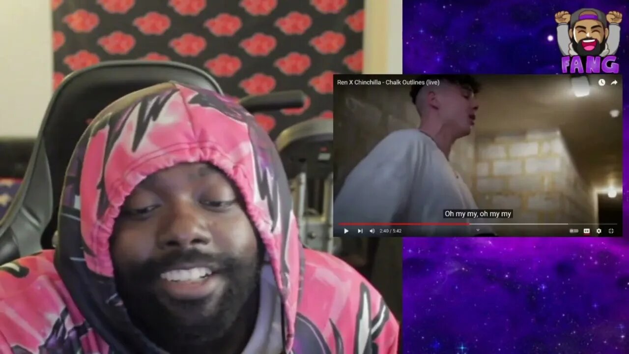 FIRST TIME REACTION Ren X Chinchilla Chalk Outlines Reaction