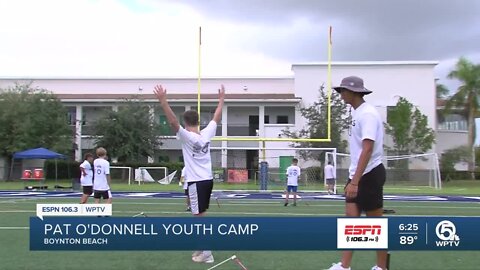 Pat O'Donnell and friends host youth camp in Boynton Beach