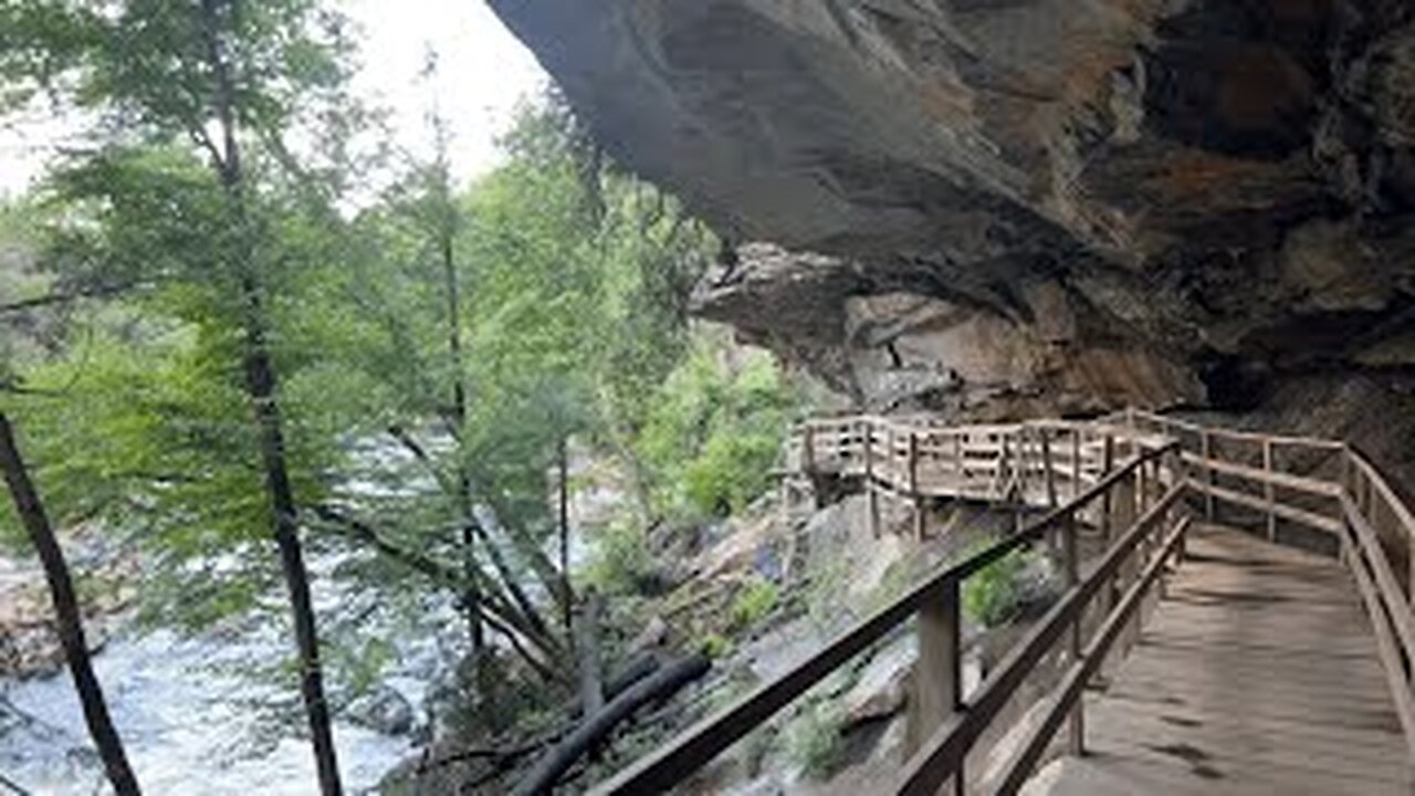 Hiking The Alum Cave Trail At Audra State Park (WV)