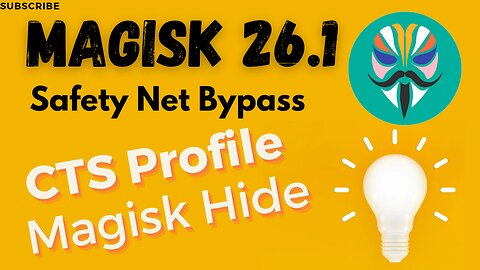 How To Magisk Safety net bypass 26.1