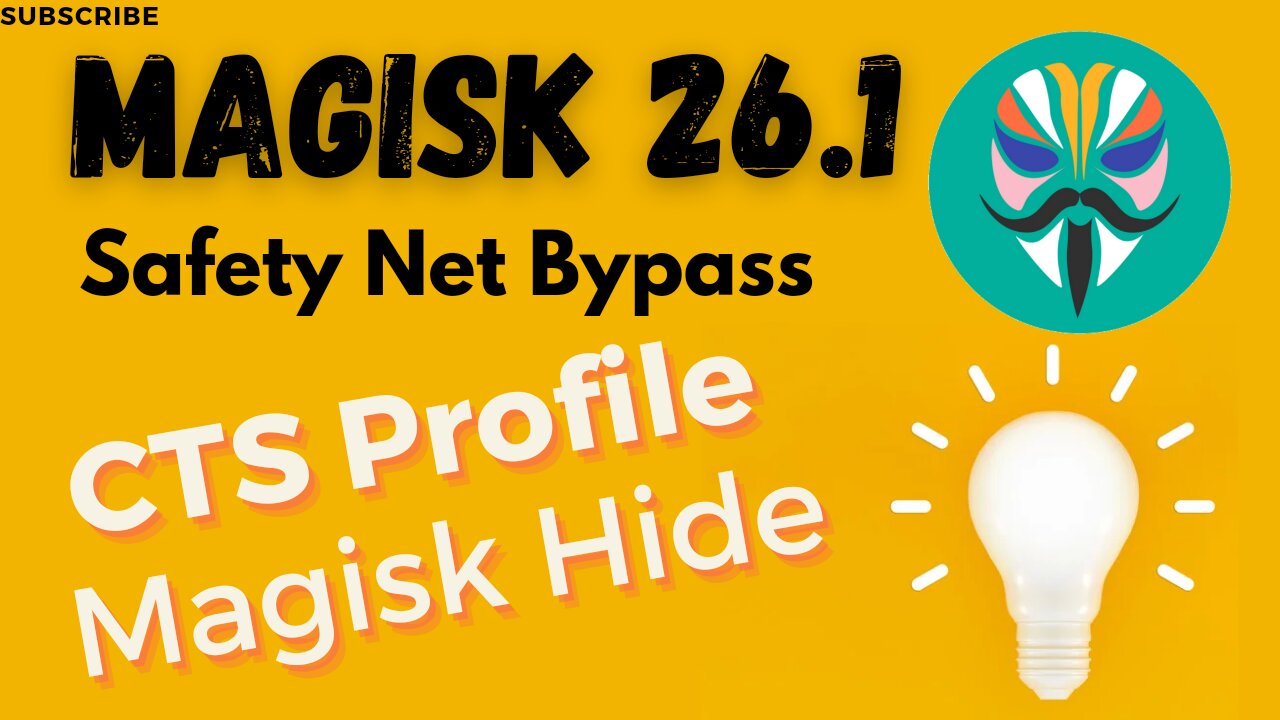 How To Magisk Safety net bypass 26.1