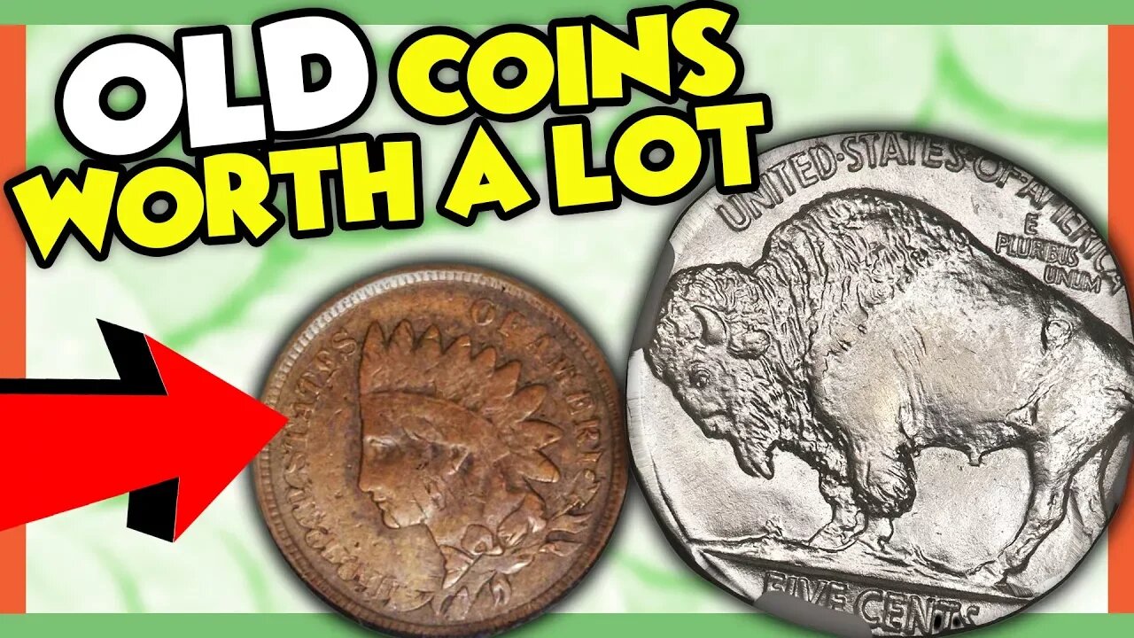 10 SUPER OLD COINS WORTH MONEY - EXTREMELY RARE COINS!!