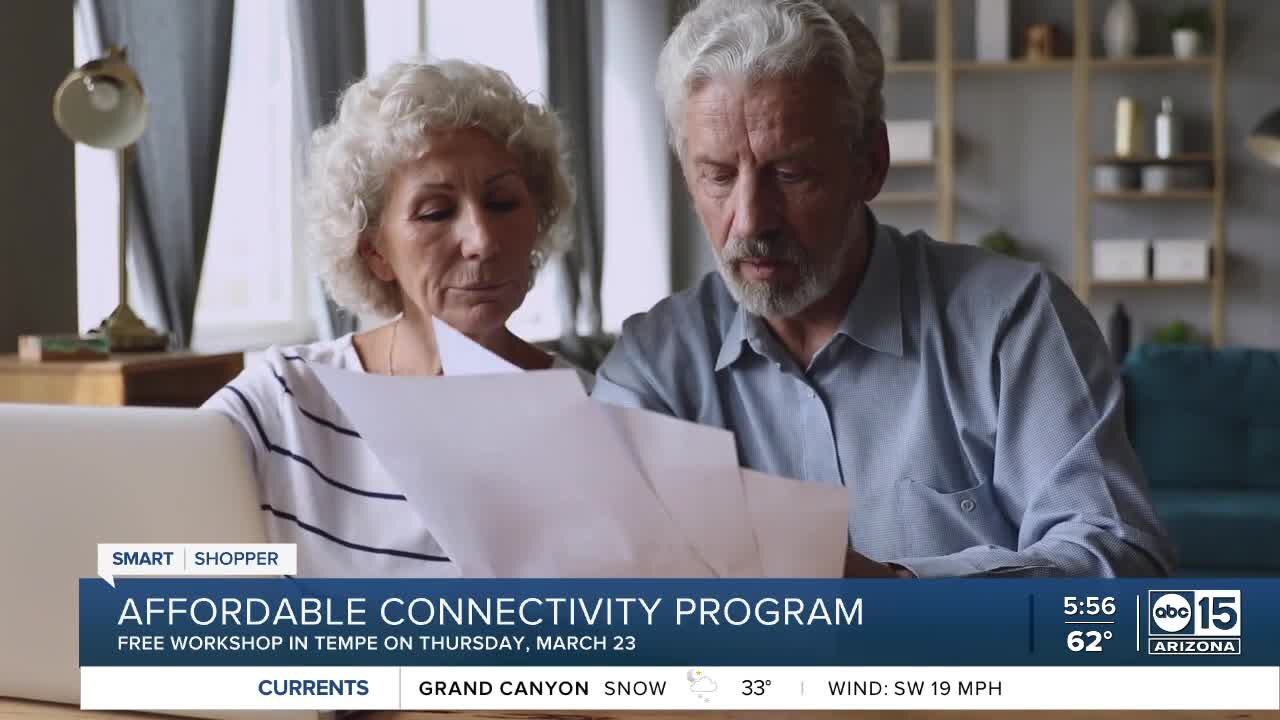 Thursday: Free workshop to help seniors apply for reduced internet costs