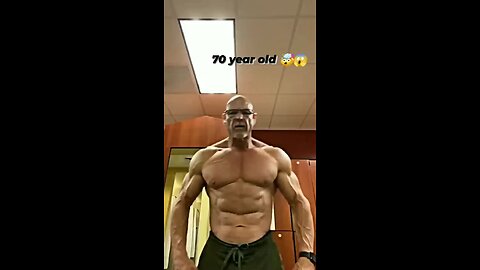 70 years old bodybuilder